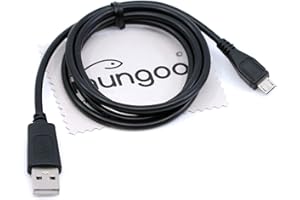 MUNGOO MACH MAL ANDERS ... Câble de synchronisation USB, câble de Chargement, câble de données 1m TOLINO Vision 4 HD, Page, Vision 3 HD, Shine 2 HD, Vision 2, Vision et E-Book-Reader Epos avec Chiffon de Nettoyage mungoo