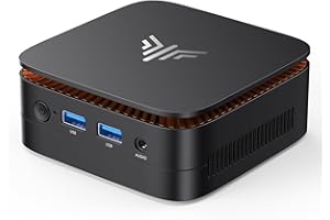 ‎ACEMAGICIAN ACEMAGICIAN Mini PC Ιntel Alder Lake Ν95 3.4GHz 16GB DDR4 RAM 512GB M.2 SSD Micro Desktop Computer, 4K UHD HDMI+DP, Dual Bande WiFi/BT4.2/Gigabit Ethernet für Business, Heimkino, W11 Pro