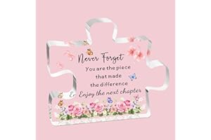 SDOFY Leaving Gifts for Women Colleagues New Job Gifts for Colleagues Friend Nurses Teacher Retirement Gifts for Women Sorry Your Leaving Gifts Acrylic Plaque Leaving Gift