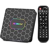 Android tv box,R69MAX Android 14.0 Smart tv box with 4GB RAM 64GB ROM RK3528 Quad Core ARM Cortex A53 Mali-450 GPU Support 8K