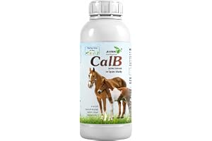 Avishi CalB for Horses 1 Litre – Calcium & Boron Active Duo – Bioavailable Calcium Boron Complex for Equines – Supports Bone Density, Wound Healing & Embryonic Development in Horses