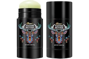PROAMATE Tattoo Aftercare Butter Balm,Natural Organic Tattoo Cream Moisturizer for Old & New Tattoos Healing Brightener Color Enhance