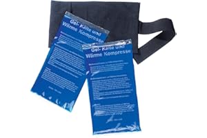 KIPOZI Sporto-med GmbH Kalte und Warme Kompresse mit Klettband, 2 Stück (1er-Pack)
