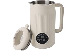 Topiky Macchina per Latte di Noci, Macchina Automatica per Soia con Display a LED, Previene Scottature e Scivolamenti, per Latte Vegetale Fatto in Casa, Avena, Soia, Yogurt