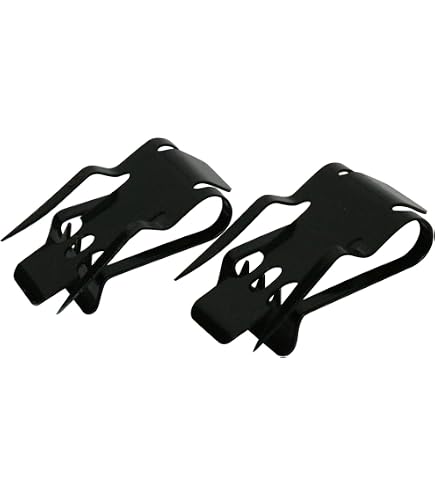 MAT-LOC CLIP RITENZIONE TAPPETINO AUTO NERO (CONFEZIONE DA 2) - FERMA TAPPETI ANTISCIVOLO!