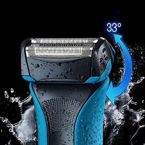 Braun WaterFlex Elektrischer Rasierer WF2s, blau - 3