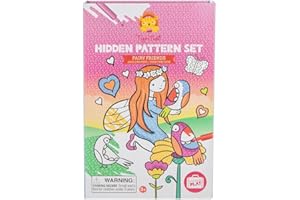 Tiger Tribe- Hidden Pattern Set/Fairy Friends Kits de Acuarelas, Multicolor (3760261)