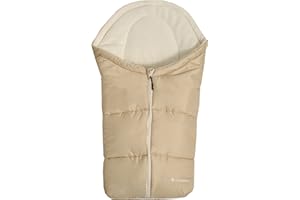 Altabebe AL2006-08 Winterfußsack Active Collection für Babyschale und Car Seat, Gruppe 0 Plus, beige / whitewash
