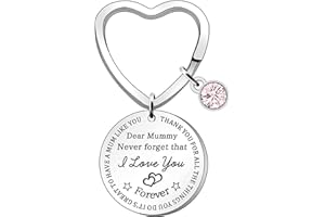 HUANGLG Mothers Day Gifts, Gifts for Mum, Mum Gifts, Mummy Gifts, Mum Keyring Suitable for Mum Birthday Gifts, Thank You Gift, Christmas Gifts, etc