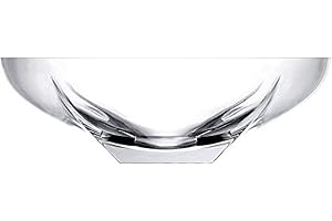 RCR Fusion Crystal Bowl Large Italian Crystal Glass Fruit Bowls Centerpiece 30cm