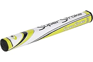 SUPER STROKE SuperStroke Slim 3.0 Putter Grip, Oversized, Lightweight Golf Grip, Non-slip, 10.50"L X 1.30"W, USGA Approved