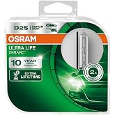 Osram Ampul Ultra Life Xenarc D2S 35W 10 yıl Garantili, İkili Kutu (2 Lamba) 66240ULT-HCB