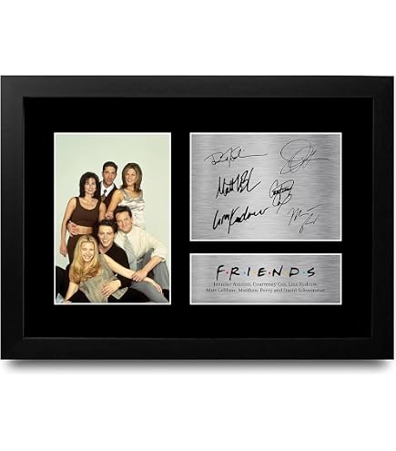 HWC Trading Friends Joey Tribbiani Signed Autograph Print Photo - Matt LeBlanc, US Letter Size, Unframed