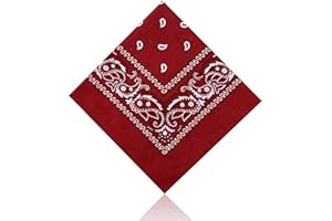 Hats of London Men's/Women's 100% Cotton Bandana Head Scarf Neck Scarves