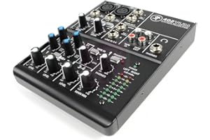 MACKIE 402VLZ4 Mixer Analogico Compatto a 4 Canali con i Preamplificatori Microfonici Onyx