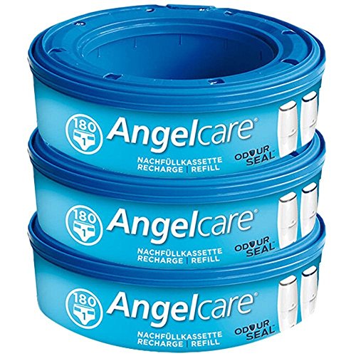Preisvergleich Produktbild Angelcare 3 Nachfüllkassetten für Windeleimer Comfort, Deluxe und Comfort Plus