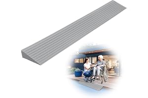 Dörrtröskelramper, halkfri yta, tröskelramp, PVC rullstolsramp, gummiramp, uppkörningsramp för barnvagnar, rullstol, rullator