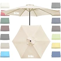 Sonnenschirm-Ersatzbezug Aus Polyester Mit UV-Schutz – Perfekt Für Balkon, Garten & Terrasse In Vielen Farben & Größen