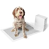 Amazon Basics Carbon Pet Training and Puppy Pads, Extra-Large - 50 Count