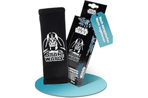 ‎HITS4KIDS HiTS4KiDS – Gurtpolster Auto für Kinder – Schulterpolster passend für Sicherheitsgurt & Rucksack – Gurtschutz für mehr Komfort auf der Reise – Gurtschoner für Jungen (Star Wars | 20cm)