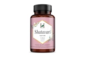 H&C HERBAL INGREDIENTS EXPERT H&C Shatavari Caplets/Tablets (Asparagus Racemosus) - 750mg, 120 Caplets | Women Health Supplement
