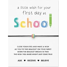 On your first day at Primary School card, starting primary school, first day at big school, Daughter, Son, good luck on your first day of school, back to school, rainbow star card - View 8