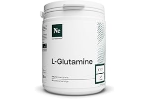 L-Glutamine Kyowa végétale 100% pure | L-Glutamine en poudre 125gr | Complément Alimentaire | Acide Aminé | Récupération après l'Entrainement | Nutrielement by Nutrimuscle