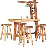 Amazon.de: Bar Gartenbar Hausbar Poolbar in premium Teak zusammenklappbar