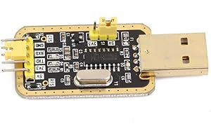 DollaTek 3.3V / 5V convertitore da USB a Ttl UART CH340G modulo Adattatore Oro seriale