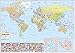 World Wall Map - Synthetic (132 x 94 cm) RS.550.00
