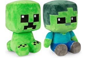 FISAPBXC Cartoon Plush Toys Dolls, 20cm Cartoon Stuffed Plush doll Toy Kawaii Anime Plush Doll Cartoon Plush Toys Simulation Game Plushies Stuffed Doll Gift for Suitable for Boys Girls 2pcs