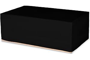 TEXDEKO GMBH TexDeko Husse für Europaletten Überzug wasserabweisend Bezug für Europaletten (3 Paletten 120x80x44cm, Schwarz)