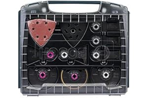 Bosch Professionnal Set con 34 unidades para trabajos de construcción en interiores multiherramienta (en i-BOXX, Starlock, accesorios herramientas multifunción)