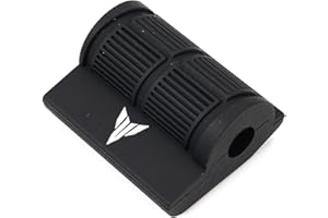 ZESIDIMO Para MT07 MT09 MT03 MT10 MT25 MT125 Moto Shifter Protector Palanca de Cambio Cubierta de Goma Accesorios MT-07 MT-09 MT-03 (MT, Negro)