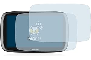 brotect 2-Pack Screen Protector Anti-Glare for TomTom GO 6100 Screen Protector Matte, Anti-Fingerprint Protection Film