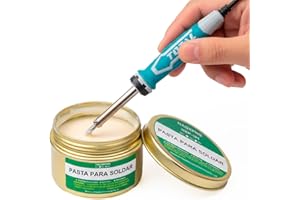 CABLEPELADO Flux de Soldadura, Pasta de soldar, Soldadura en Pasta, Solder paste, Pasta de Estaño, Respetuoso del Medio Ambiente, 50 gramos