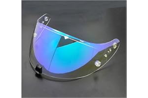 WHBFT M Geeignet for Scorpion EXO R1 1400 520 Objektiv Helm Zubehör Windschutzscheibe Y (Color : R1/1400/520 E)