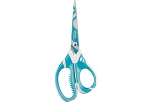 Maped Zenoa Fit Ciseaux avec Anneaux souples et Lamelles Amorties Anti-Douleur 15 cm - Pour Droitiers - Coloris Aléatoire