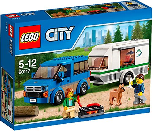 Preisvergleich Produktbild LEGO® City 60117 Van und Wohnwagen