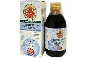 Gianluca Mech - Depurativo Antartico, Integratore Alimentare Keto da 250 ml, Azione Detox, Favorisce la Funzionalità Epatica e Digestiva, con Tarassaco e Genziana, Vegan