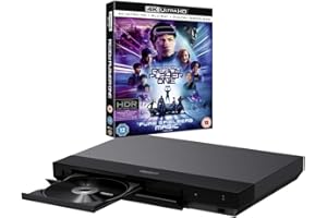Sony UBP-X700 MULTIREGION Blu-ray Player Bundle with Ready Player One Ultra HD 4K Blu-ray Disc