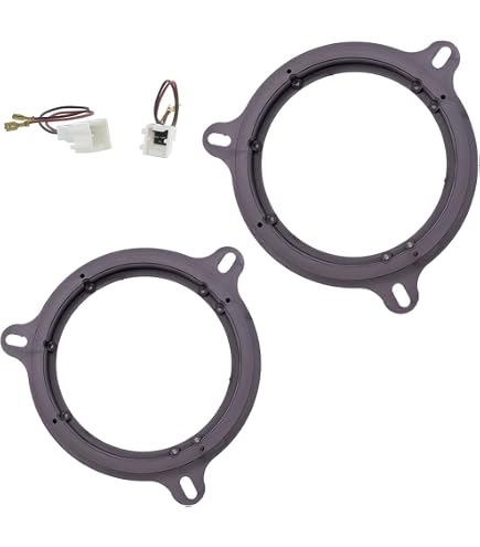 Tomzz Anillos Adaptadores 2803-020 Para Altavoces 165mm | Compatible Con Audi A1 A5 TT A3 | Montaje Fácil