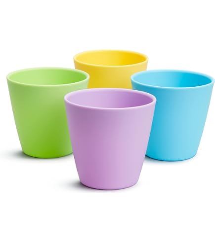 Mugs Ikea Kalas Pour Enfants - 6 Couleurs, En Plastique Incassable, Micro-ondes Et Lave-vaisselle