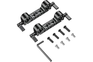 ‎SMALLRIG SMALLRIG Zacisk Pręta 15mm (2 szt.) Z Gwintami 1/4 do Systemu Wsporników Szyn 15mm - 2061