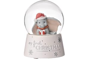 Widdle Gifts Ltd Disney My First Christmas Snow Globe 80mm - Dumbo 6385