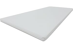 ‎DIBAPUR Dibapur® PRO Soft mit 3D Air Fresh Bezug Kaltschaum Topper Matratzenauflage (3D Air 150x200) x ca. 5 cm Kern mit Bezug ca. 5,2 cm - Made in Germany