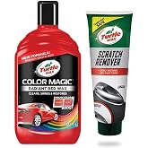 Gojo Turtle Wax Renkli Cila kırmızı + İnce &Ccedil;izik Giderici Pasta 100 Ml