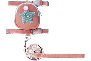 Fukamou Dog Backpack Harness with, Backpack with Five-Pointed, Pet Apparel Backpack with D-Ring for Daily Walking, Hiking, Hunting, Outdoor Adventure