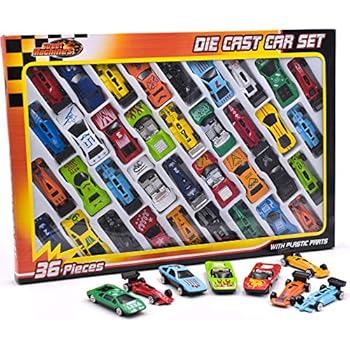 die cast car set