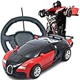 Sunzita® Toy converts Toy car to Robot, Robot to car Convertible Toy for Kids I Light, Sound and Deformation I Pack of 1 I Multi Colourrobots
